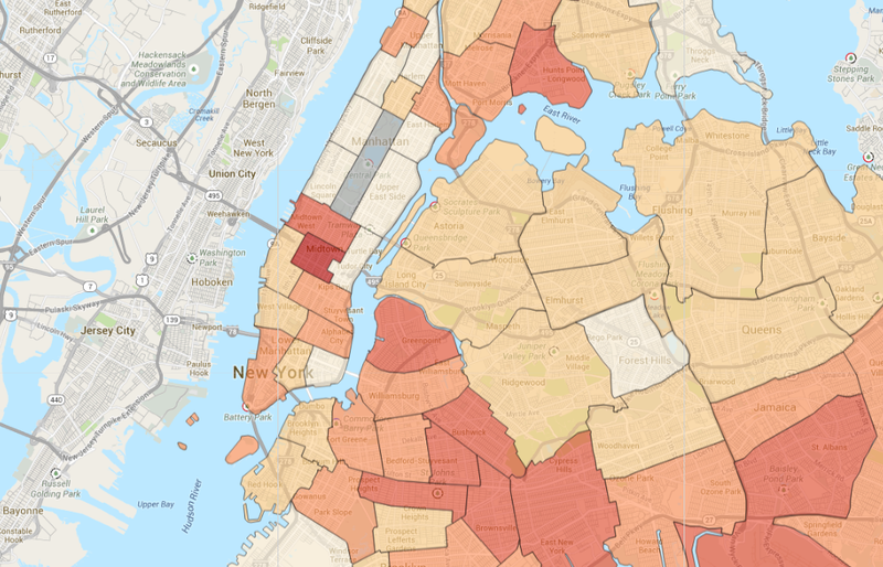 Illustration for article titled See How Murdery Your Neighborhood Is With the NYPD's Interactive Map